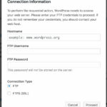 How to Solve WordPress asked for FTP credentials